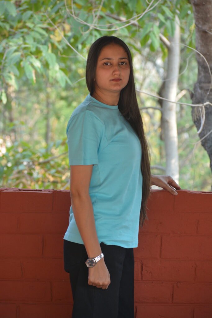 Shop affordable pure organic cotton blue t- shirts for women